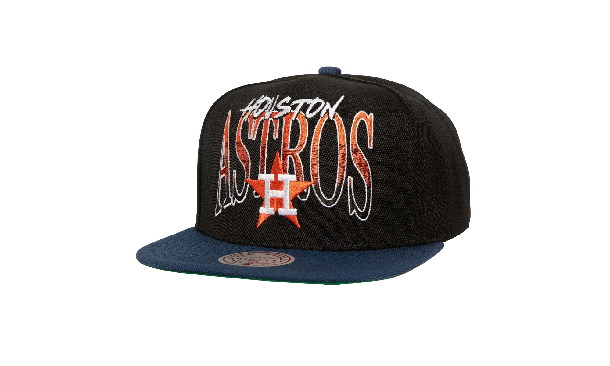 MLB Cooperstown Rise Up Snapback Cap "Houston Astros - Black" HS8504 HASBLCK