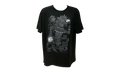 Mummy Print Short Sleeve T‑shirt "Black / White" 742676 101