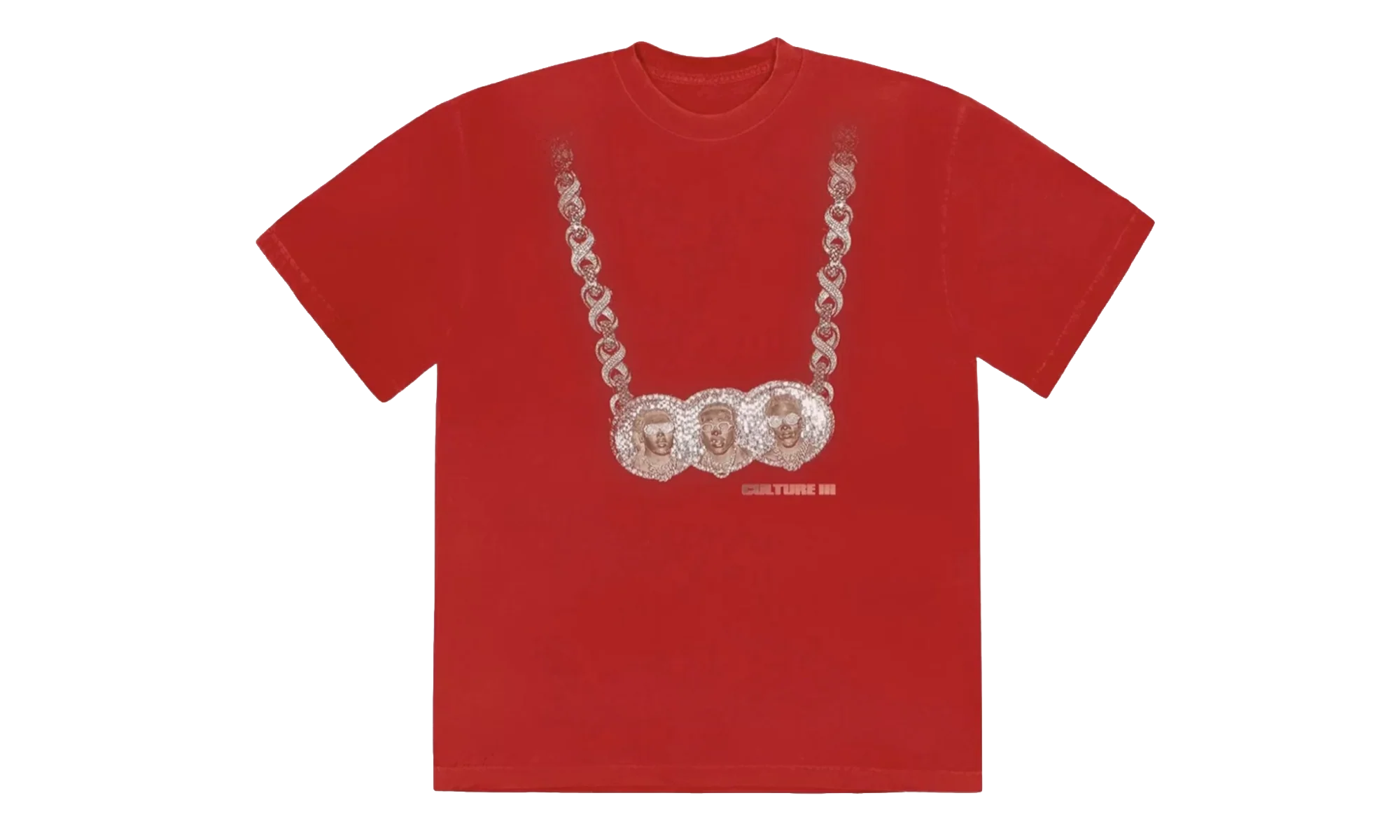 Chain Promo T-Shirt "Red" K3GRJC2S