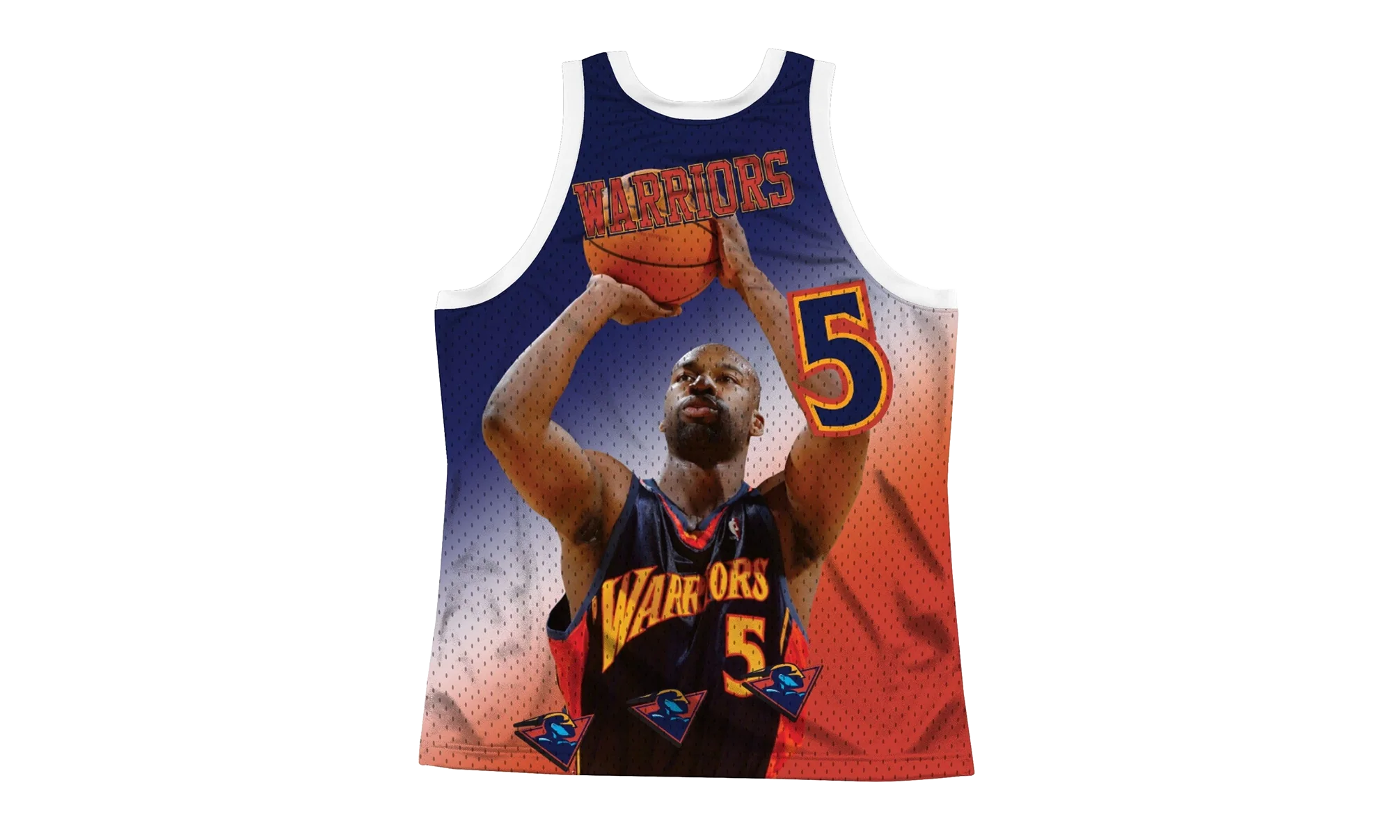 NBA Behind The Back Jersey "Golden State Warriors Baron Davis" MSTKMI19002 GSWWHITBDV