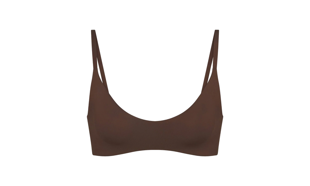 MATTE MICRO SCOOP BRA "Nike - DARK SEPIA" SKM062