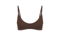 MATTE MICRO SCOOP BRA "Nike - DARK SEPIA" SKM062