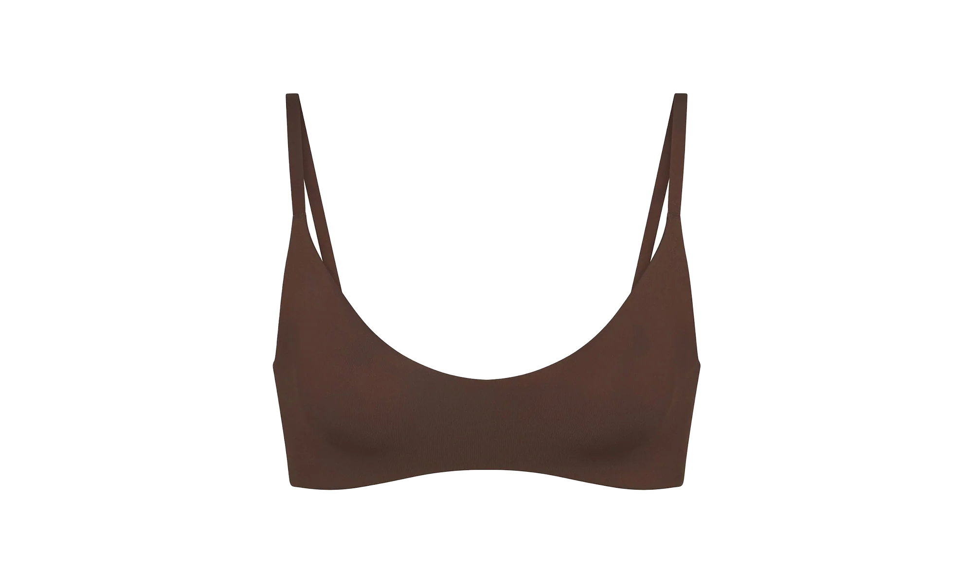 MATTE MICRO SCOOP BRA "Nike - DARK SEPIA" SKM062