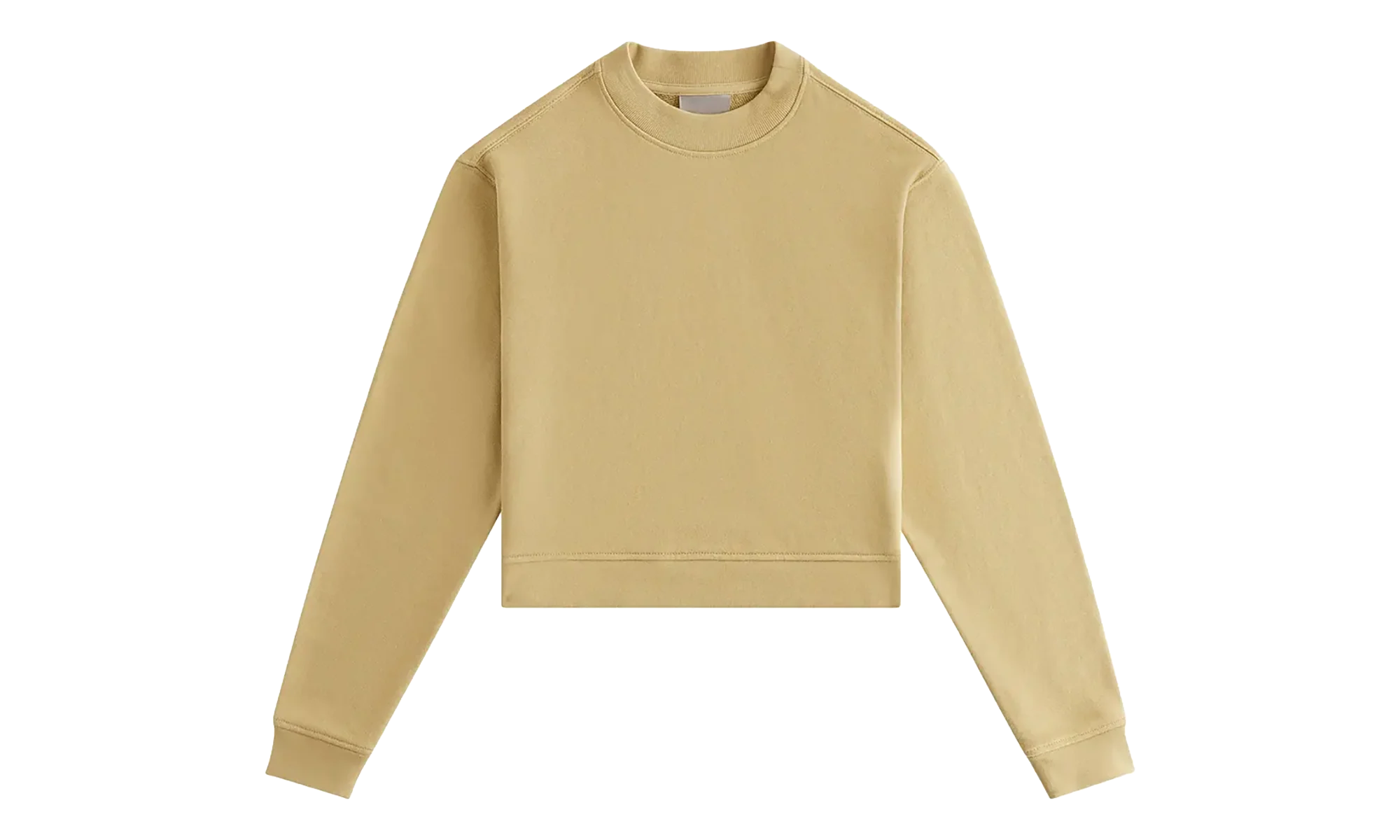 Haylen Cropped French Terry Crewneck "Beige" KHW030227 953
