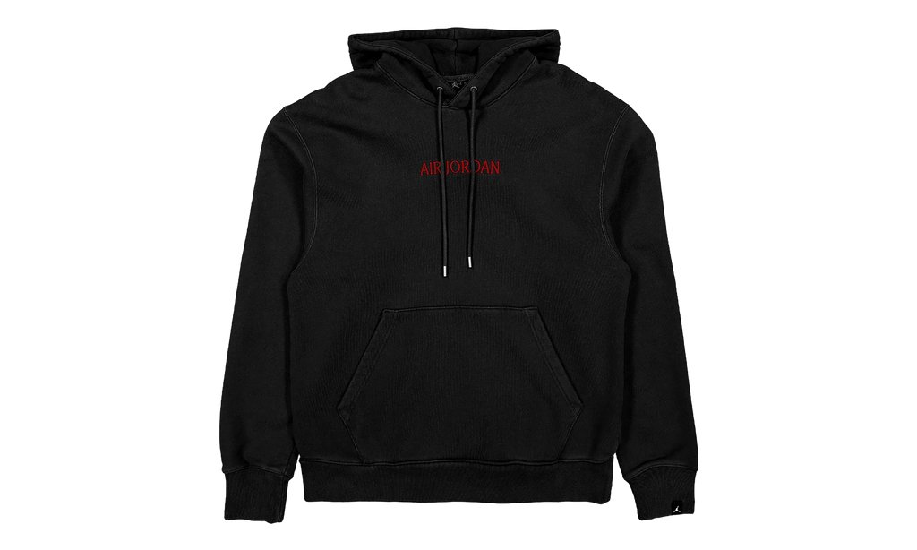Jordan Wordmark Fleece Hoodie "Purple / White" DV6463 010