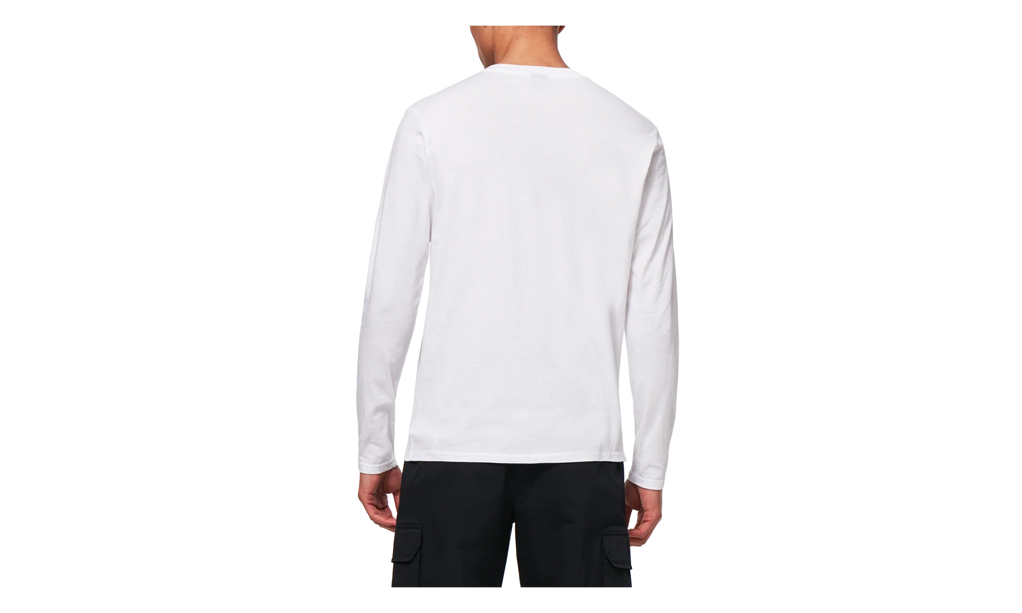Mark II Long Sleeve T-Shirt "White / Black" 457134 104