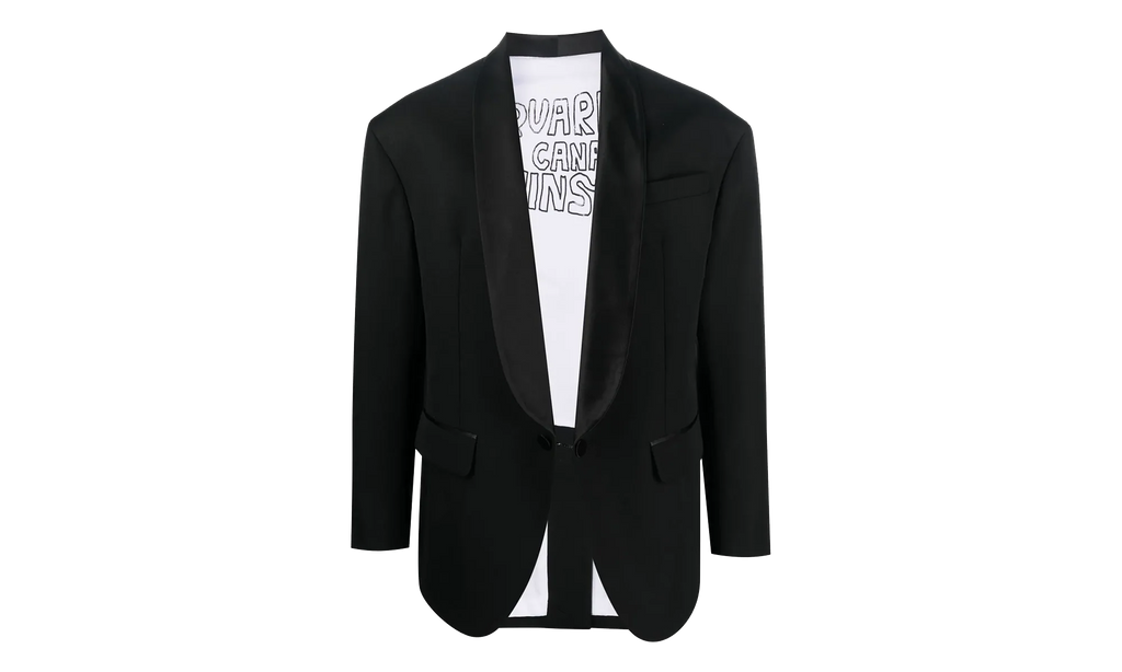 Blended Wool Blazer "Black" S74BN1218S76498900