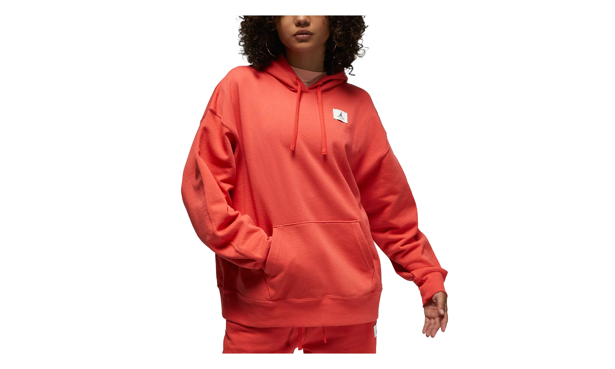 Jordan Flight Fleece Pullover Hoodie WMNS "Lobster" DQ4603 605