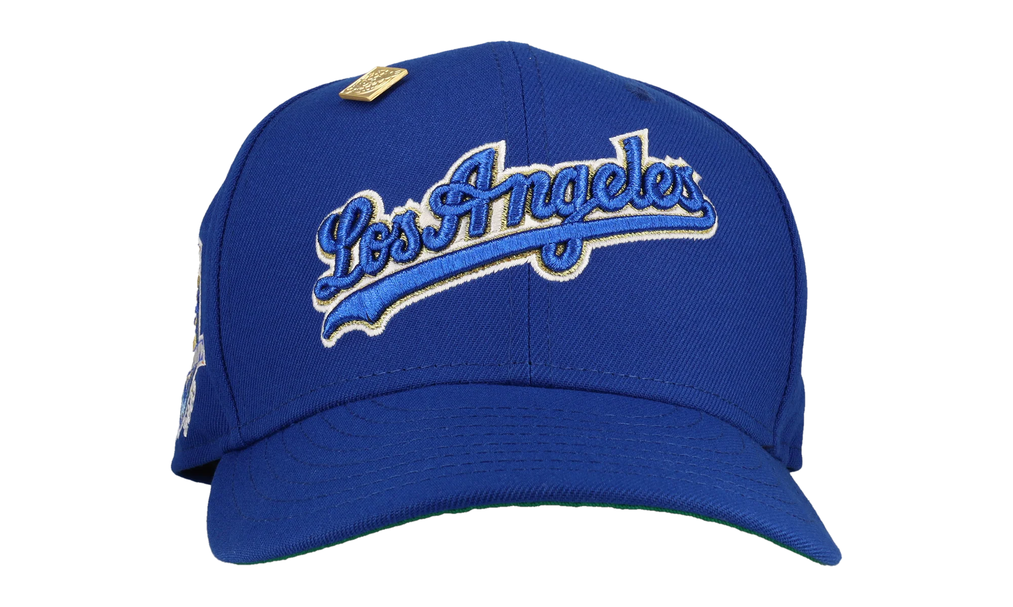 59FIFTY Los Angeles Dodgers Royal 50th Season Fitted Hat "Royal Blue / Metallic" 123451298597
