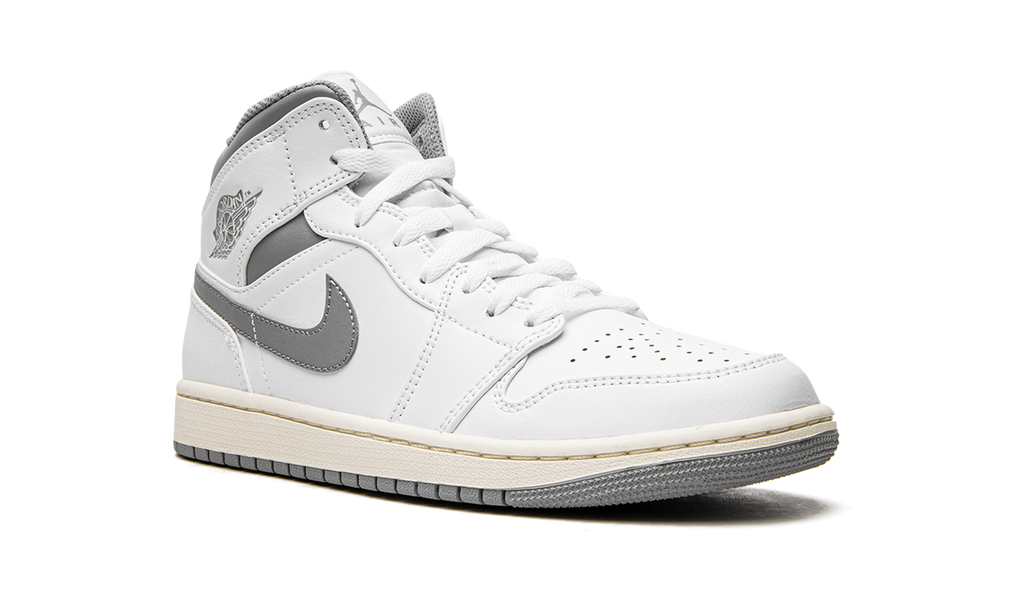 1 Mid "White / Stealth Grey" 554724 135