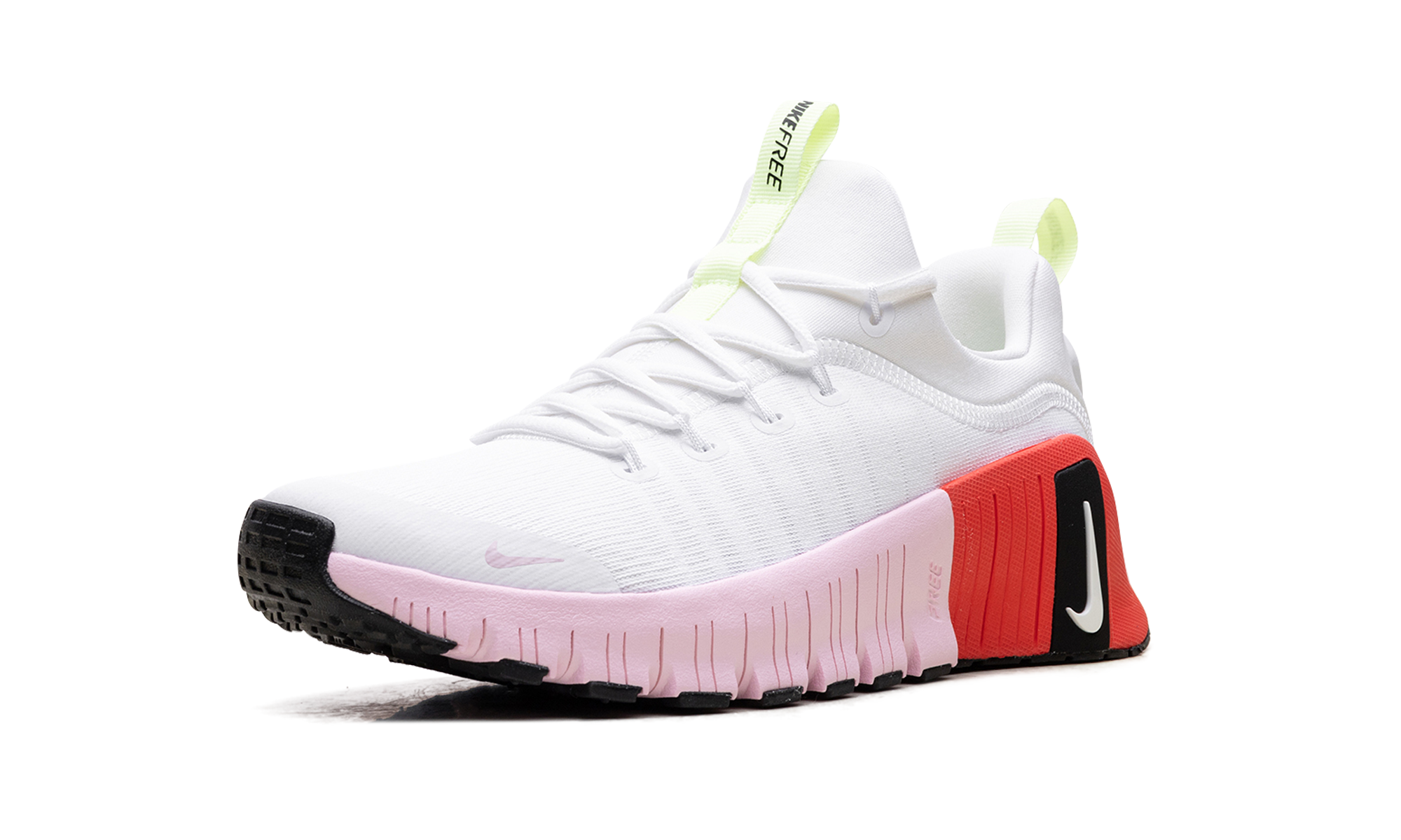 Free Metcon 6 WMNS"White Barely Volt Bright Crimson Pink Foam" IB4526 100
