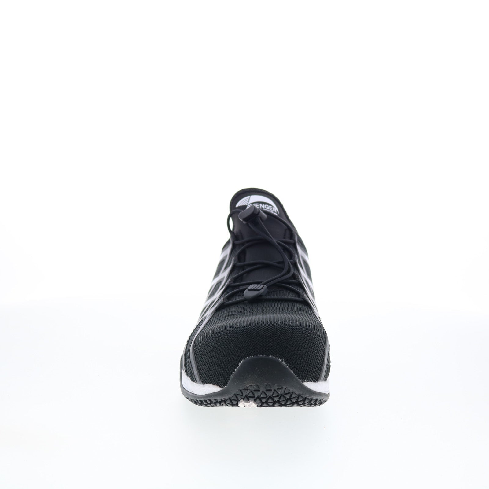 Avenger Hydro Carbon Toe Slip Resistant EH Mens Black Wide Mesh Work Shoes