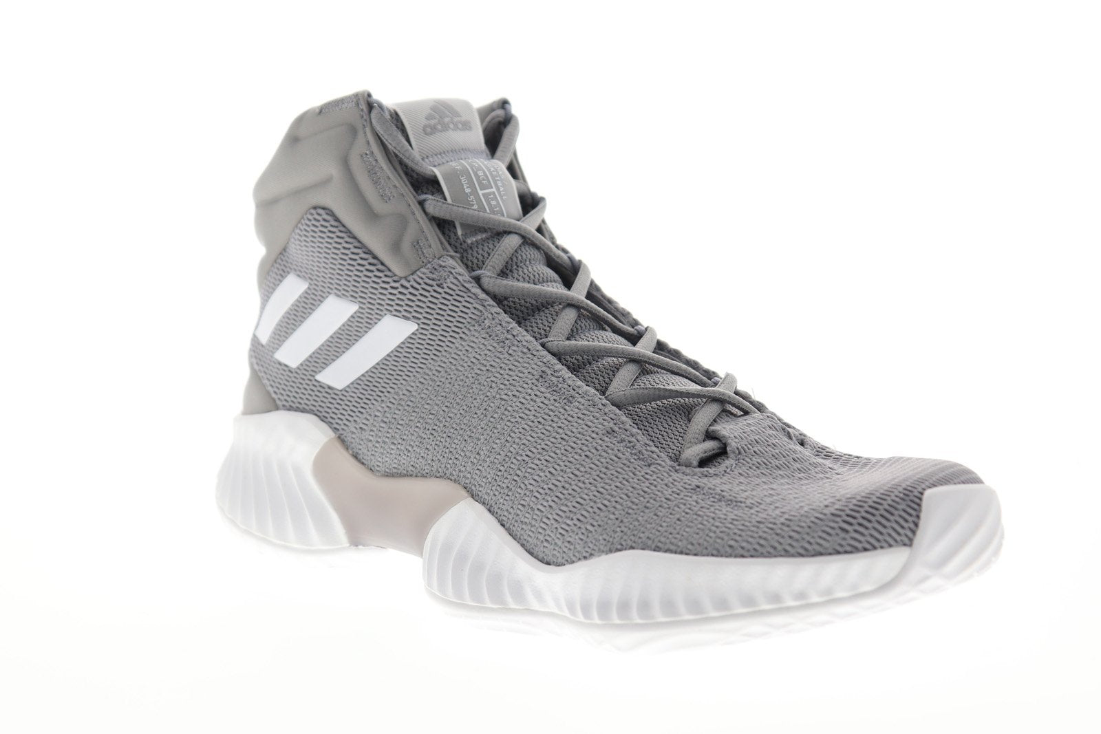 Pro Bounce 2018 AH2665 Mens Gray High Top Athletic Gym Basketball Shoes