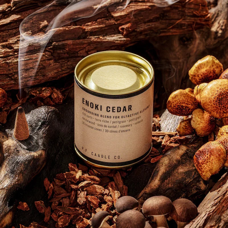 Enoki Cedar Incense Cones