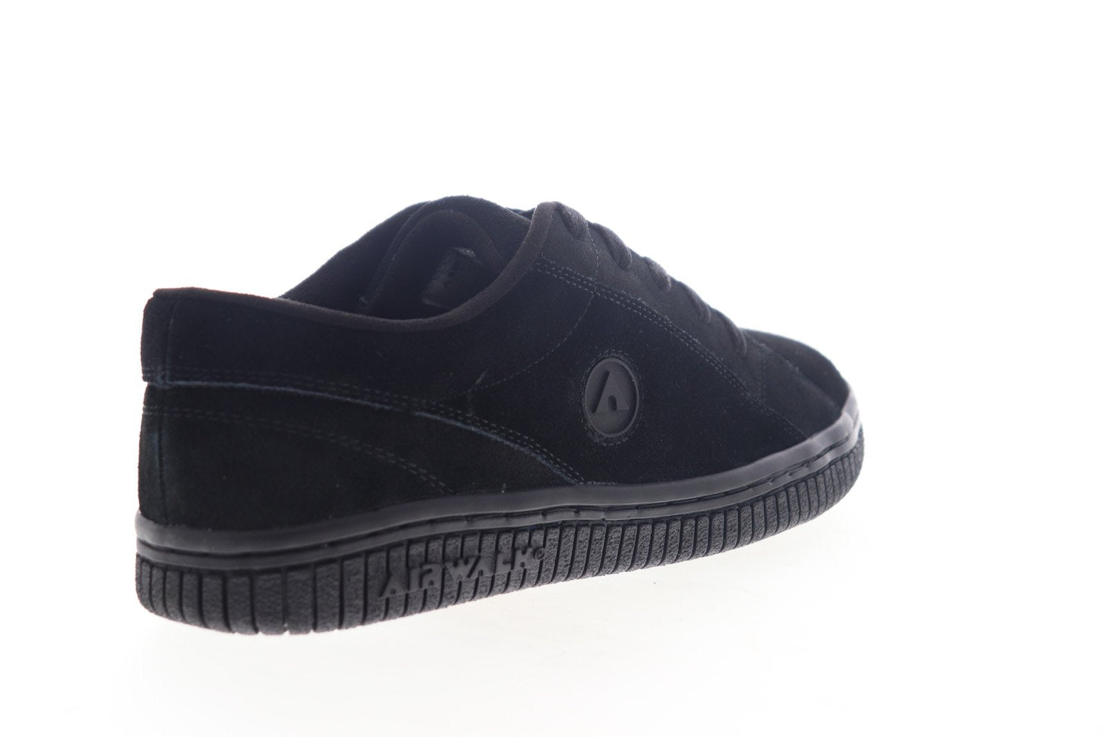 Airwalk The One AW00221-001 Mens Black Suede Skate Sneakers Shoes