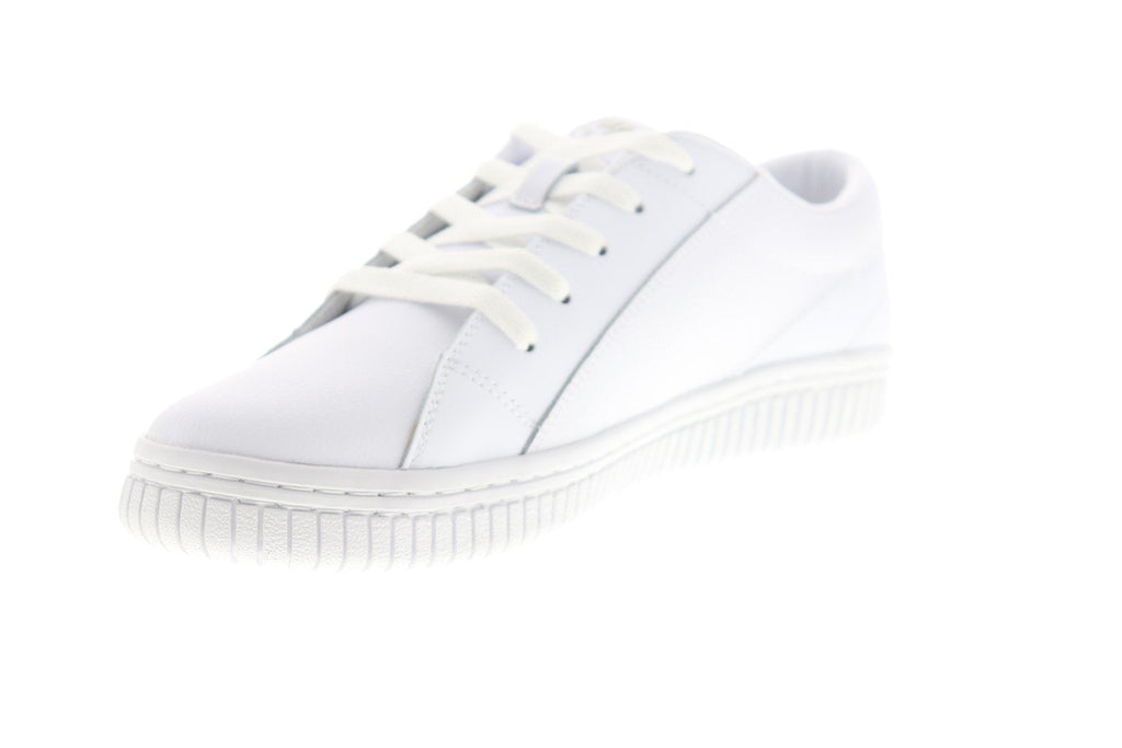Airwalk The One AW00221-100 Mens White Leather Low Top Skate Sneakers Shoes