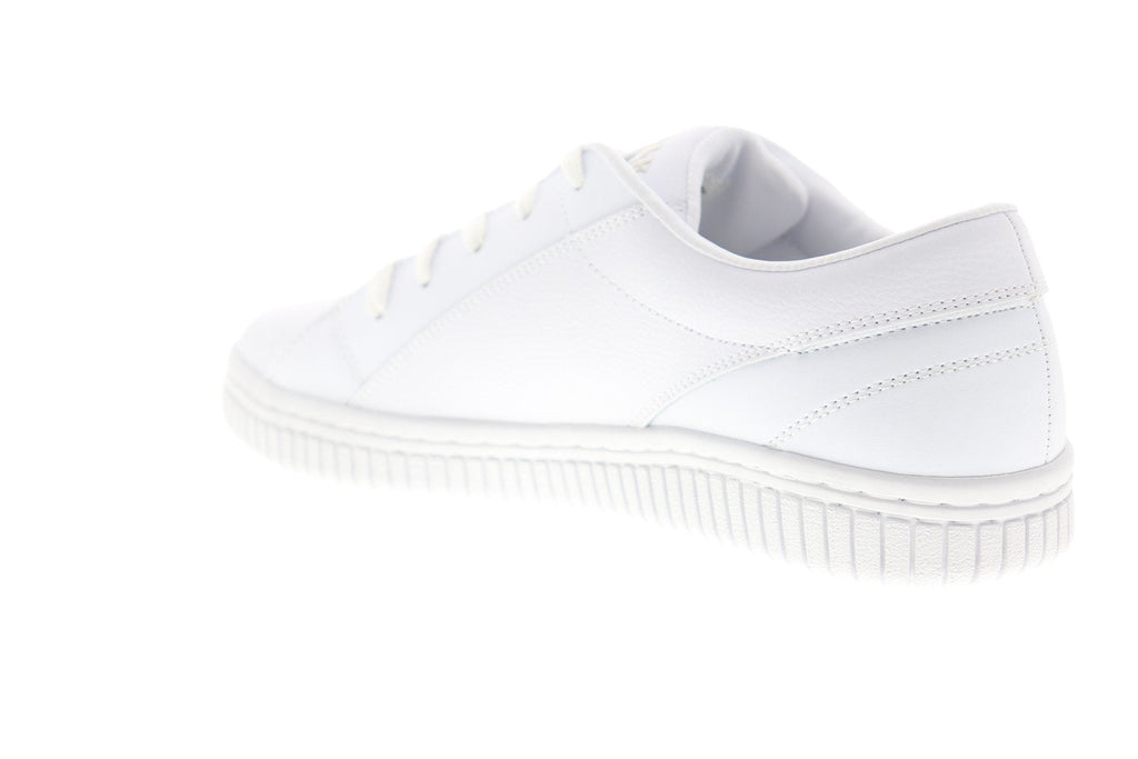 Airwalk The One AW00221-100 Mens White Leather Low Top Skate Sneakers Shoes