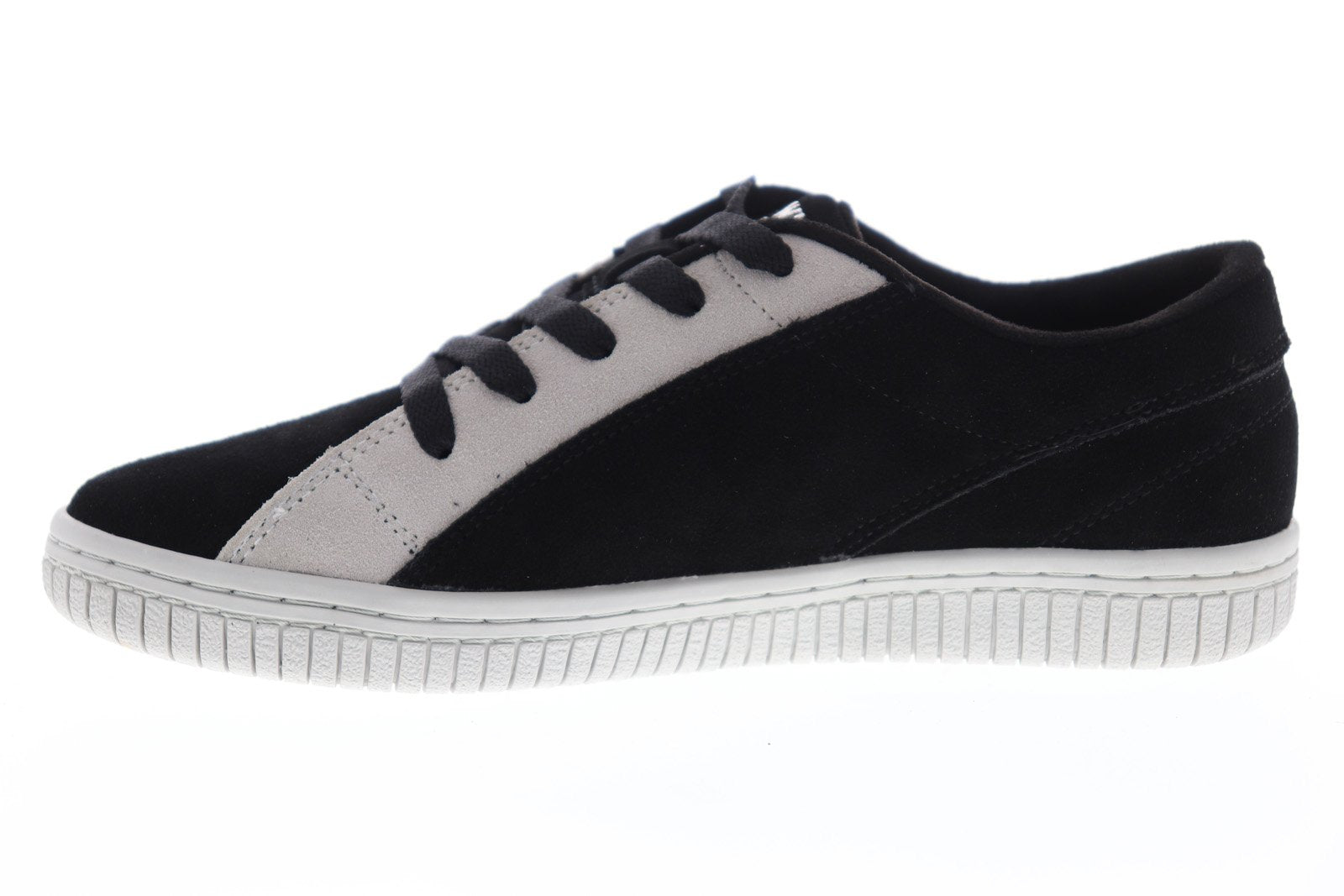 Airwalk Random AW19861-001 Mens Black Suede Surf Low Top Skate Sneakers Shoes