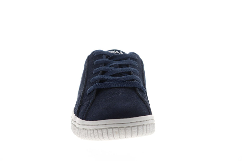 Airwalk Bloc AW19862-400 Mens Blue Suede Lace Up Skate Sneakers Shoes