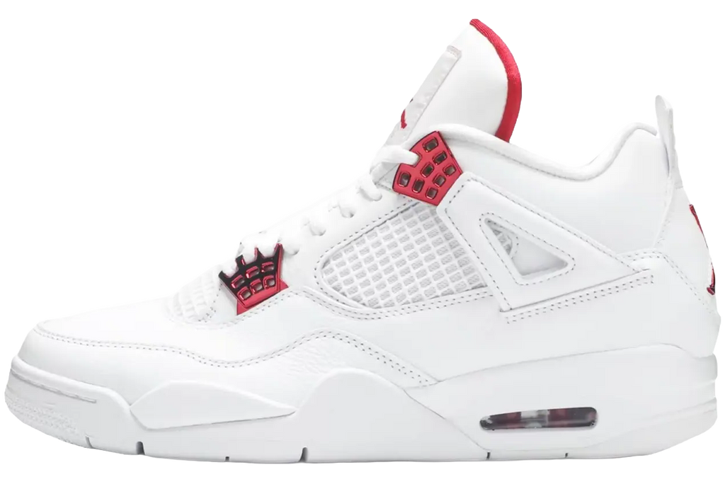 4 Retro Metallic Red