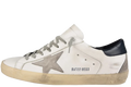 Superstar Low Top Trainers Wht/Blue Star