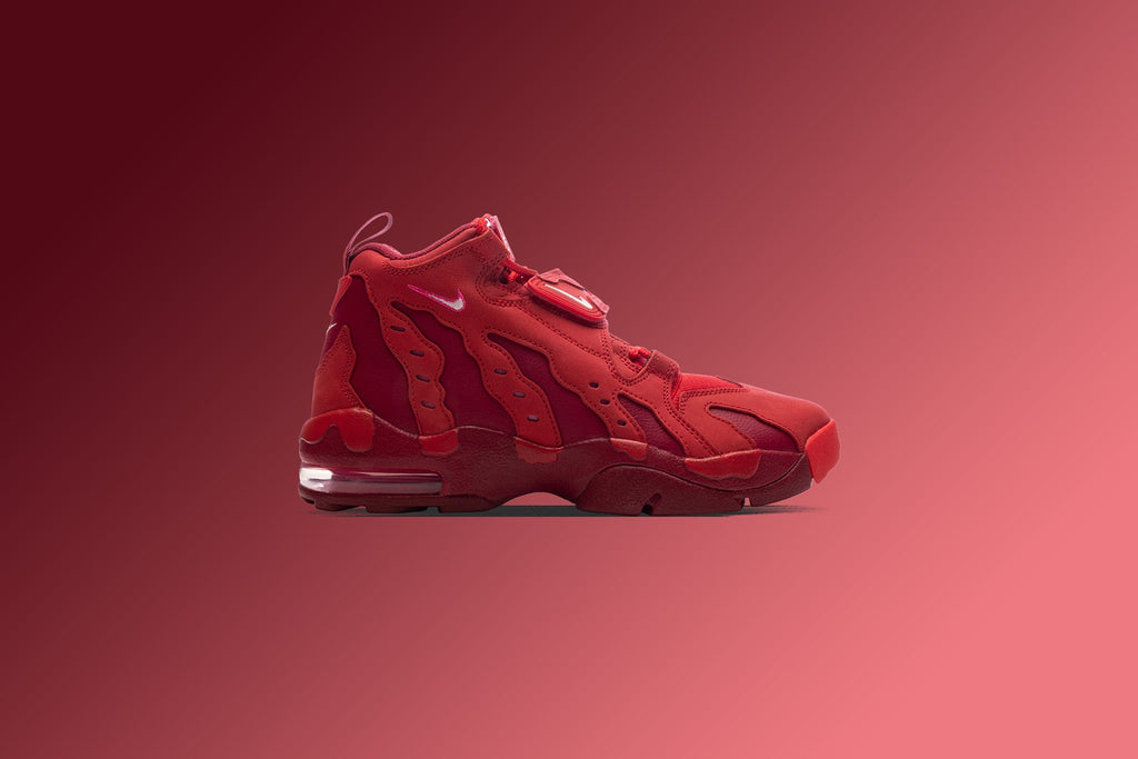 Air Diamond Turf Max '96 'Love Letter to Connie' - University Red/White/Red Crush