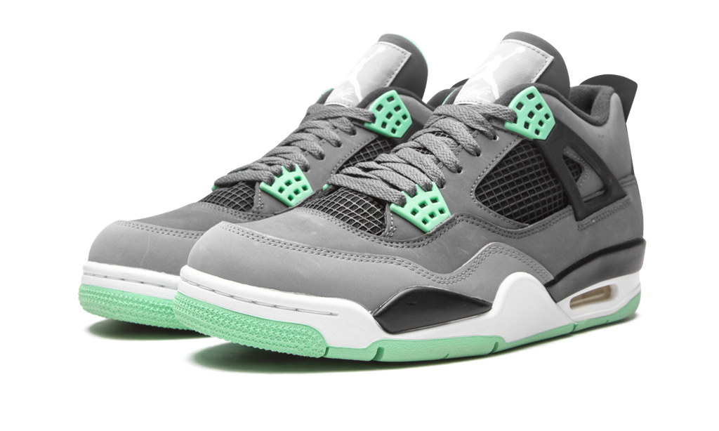 4 Retro "Green Glow" 308497 033