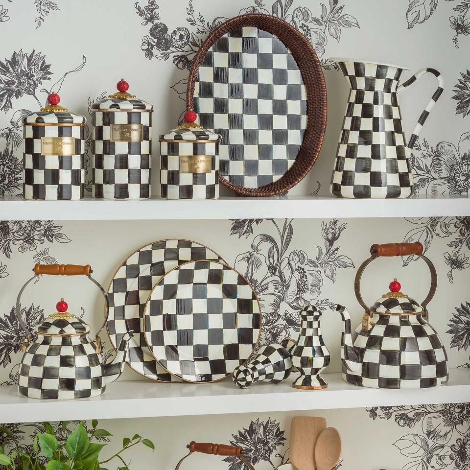 MacKenzie-Childs Courtly Check Charger/Plate