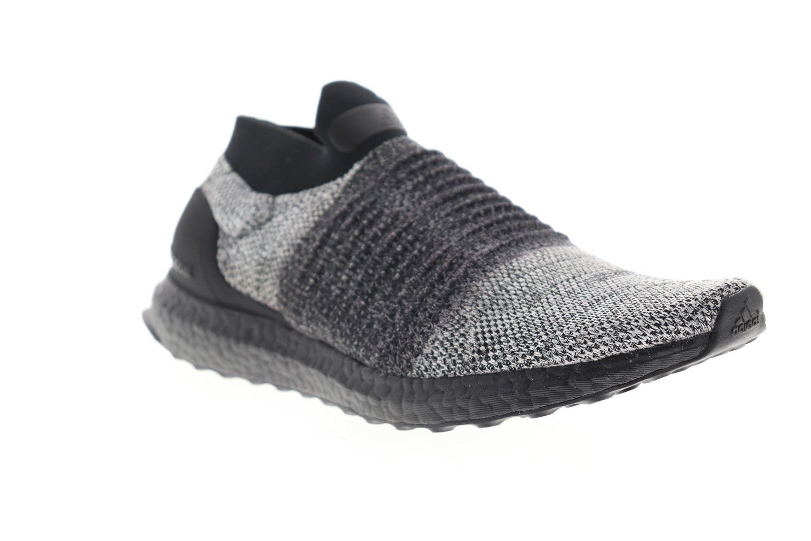 Ultraboost Laceless BB6137 Mens Black Canvas Athletic Running Shoes