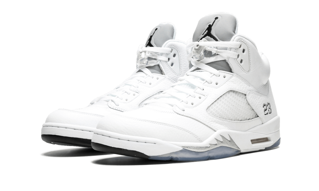 5 Retro "Metallic Silver" 136027 130