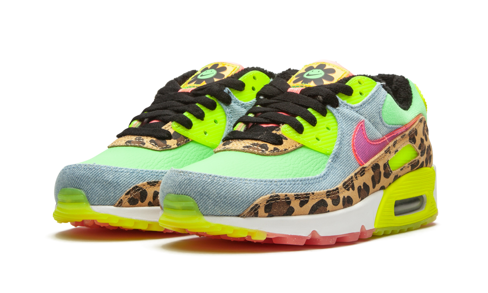 W Air Max 90 LX"Denim Leopard Print" CW3499 300