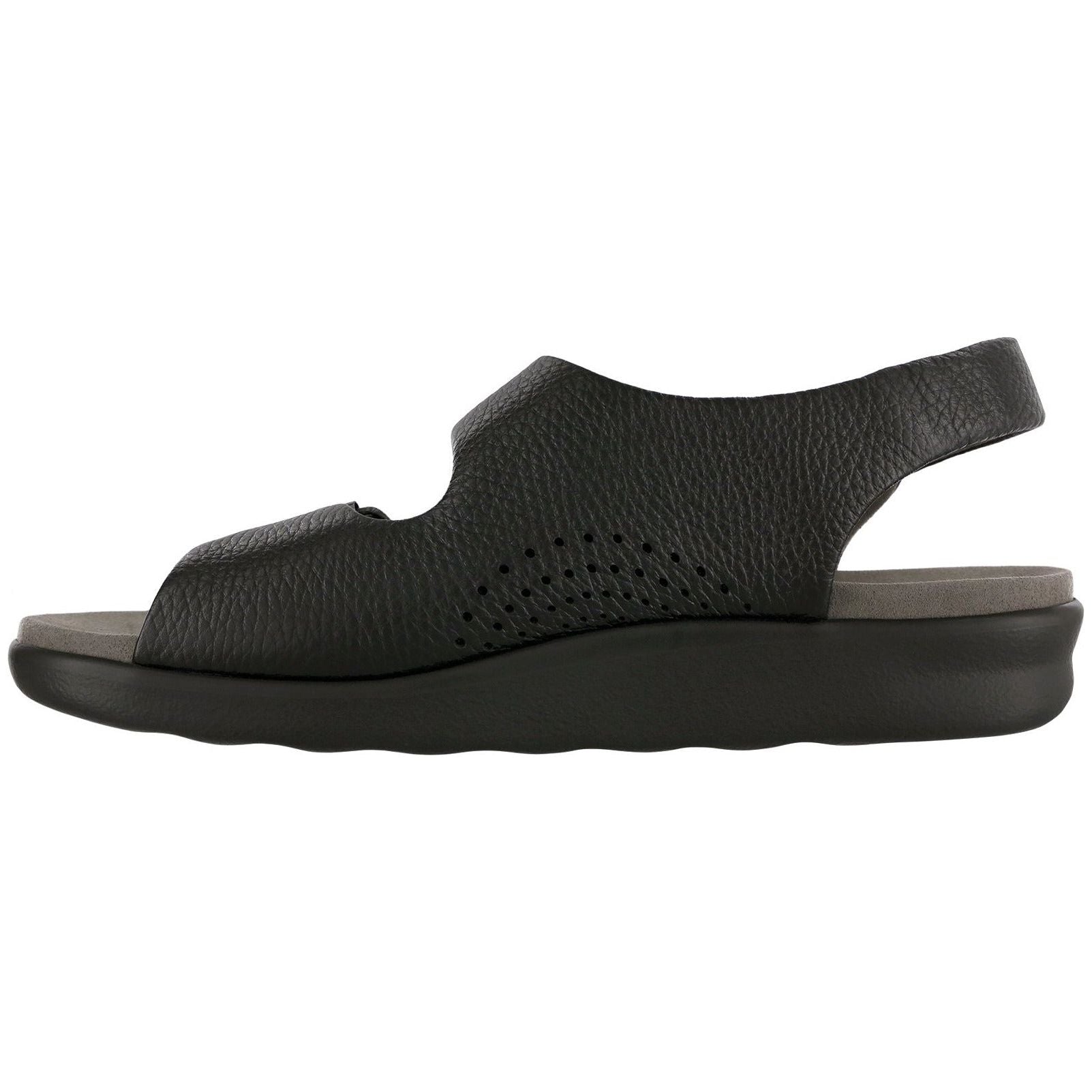 Men's Bravo Heel Strap Sandal in Black