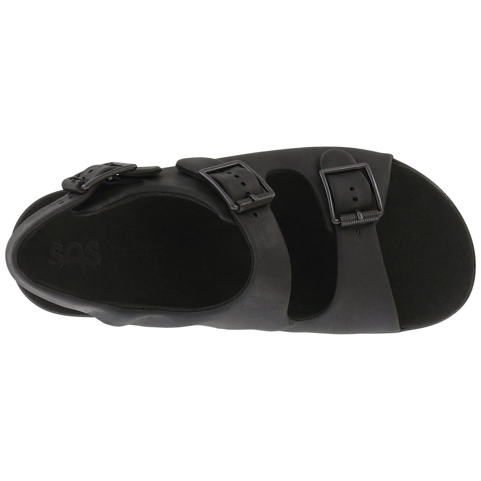 Men's Bravo Heel Strap Sandal In Black Bear