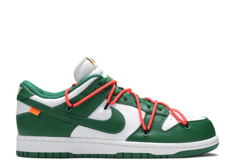 Dunk Low Off White Pine Green (WORN)