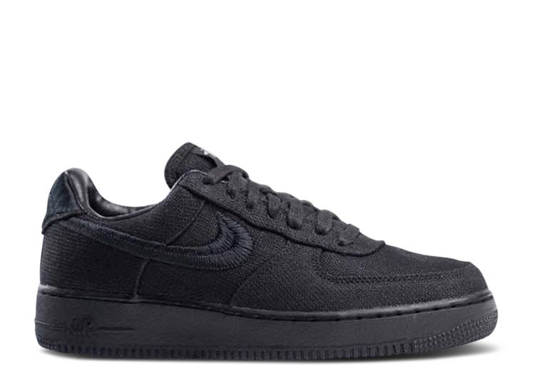 Air Force 1 Low Stussy Black