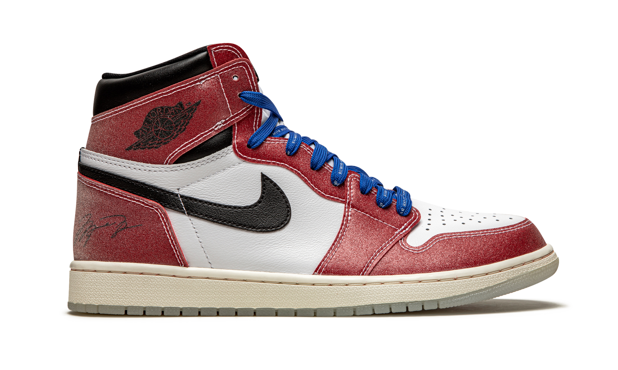 1 Retro High OG "Trophy Room - With Blue Laces" DA2728 100B