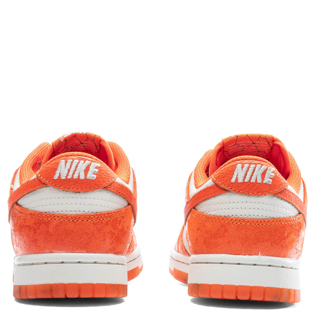 Women's Dunk Low - Light Bone/Safety Orange/Laser Orange