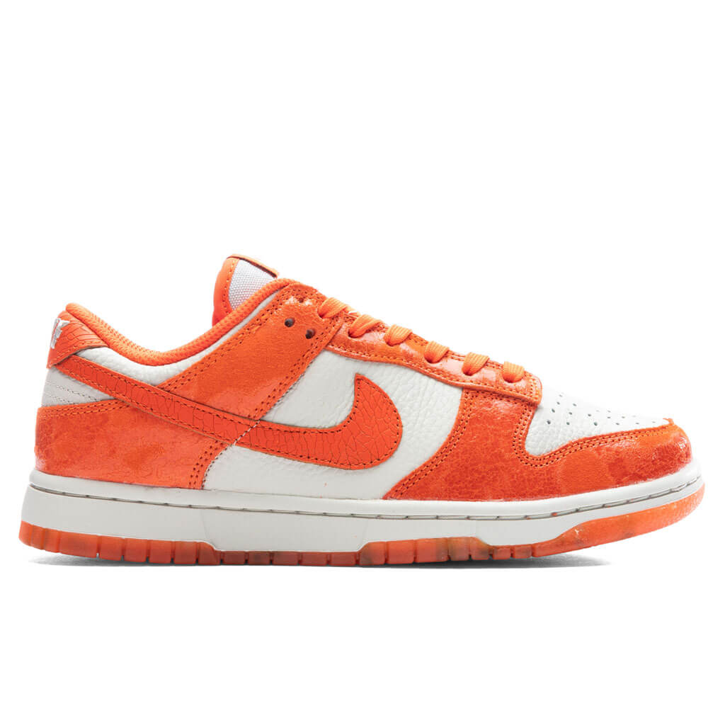 Women's Dunk Low - Light Bone/Safety Orange/Laser Orange