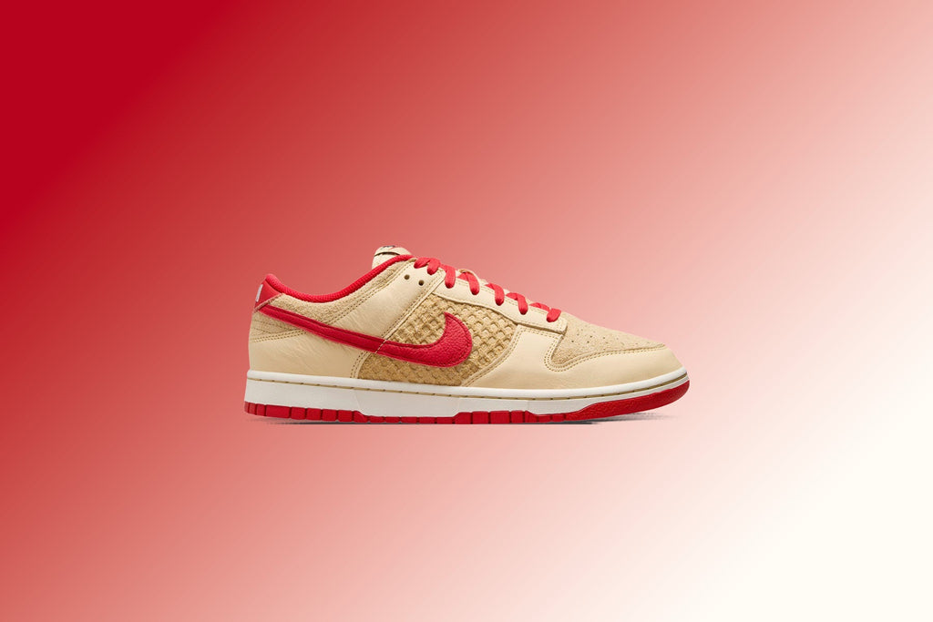 Dunk Low Retro SE 'Strawberry Waffle' - Pale Vanilla/University Red/Sail/Wheat