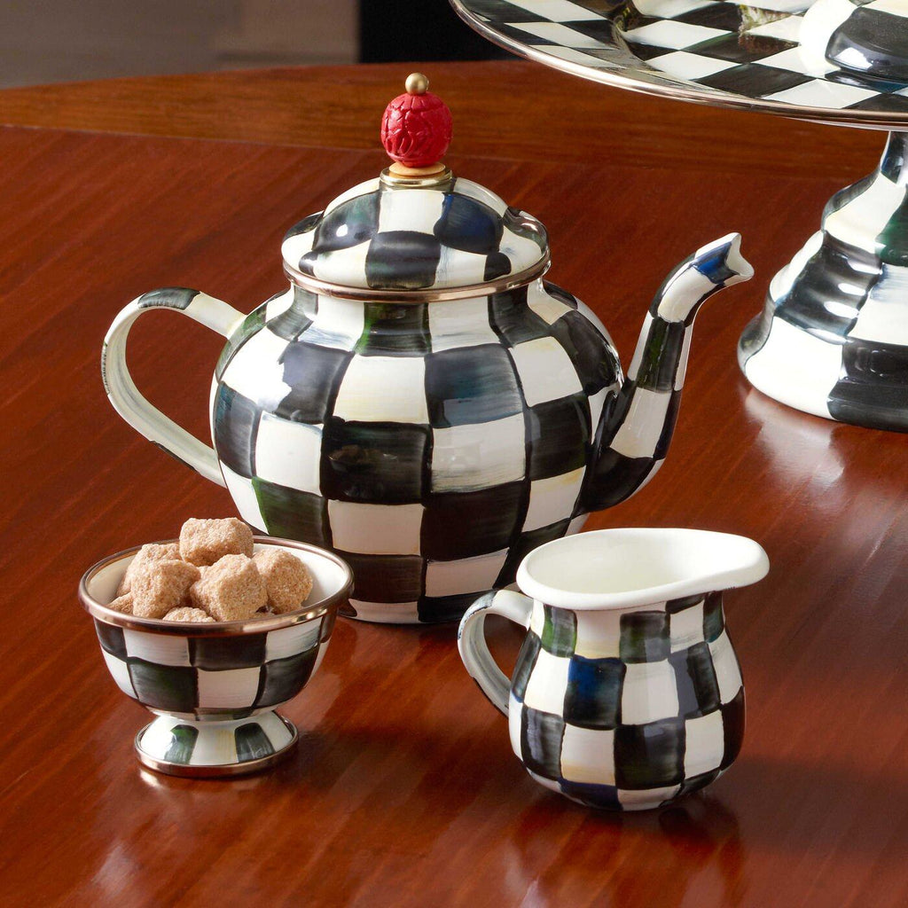 MacKenzie-Childs Courtly Check Little Sugar Bowl