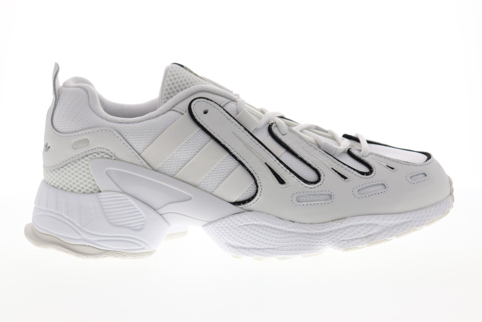 EQT Gazelle EE7744 Mens White Mesh Mid Top Lace Up Athletic Running Shoes