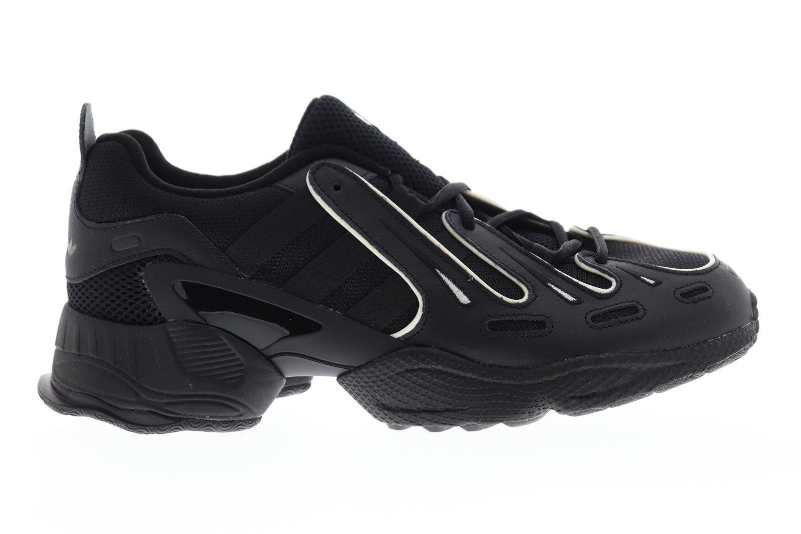 EQT Gazelle EE7745 Mens Black Low Top Lace Up Athletic Running Shoes