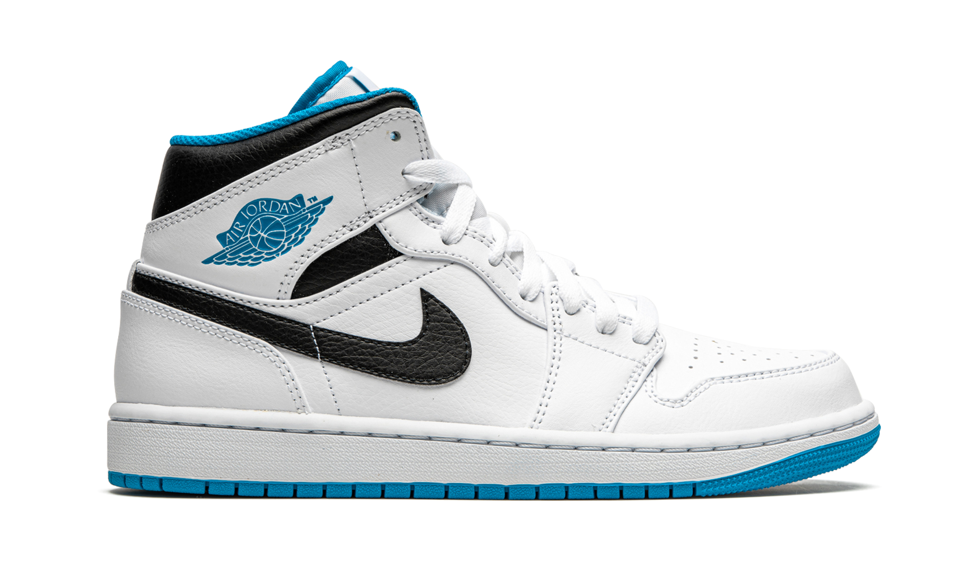 1 Mid "White / Laser Blue" 554724 141