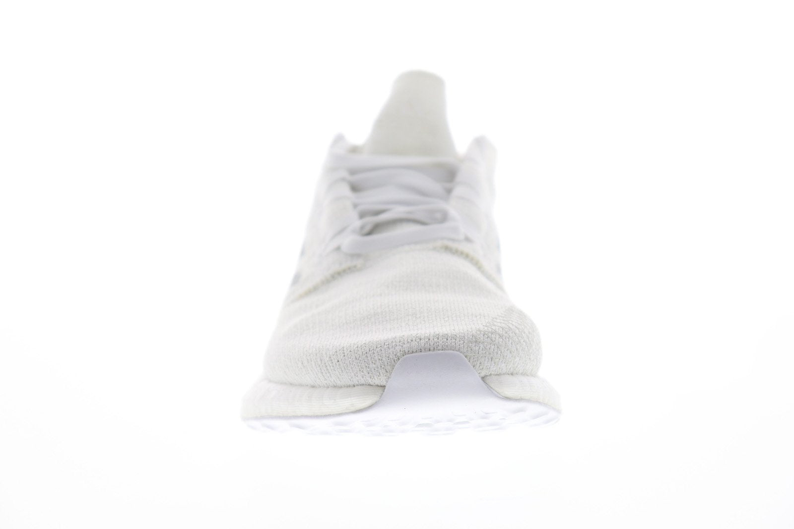 Pureboost Go F35787 Mens White Canvas Low Top Athletic Running Shoes