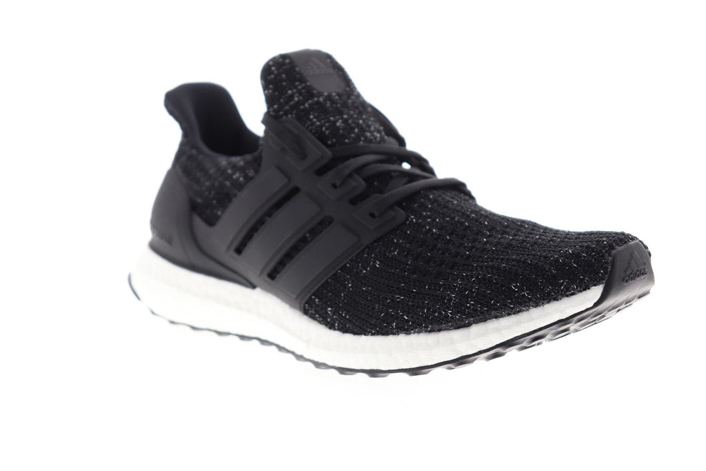 Ultra Boost F36153 Mens Black Canvas Lace Up Athletic Running Shoes