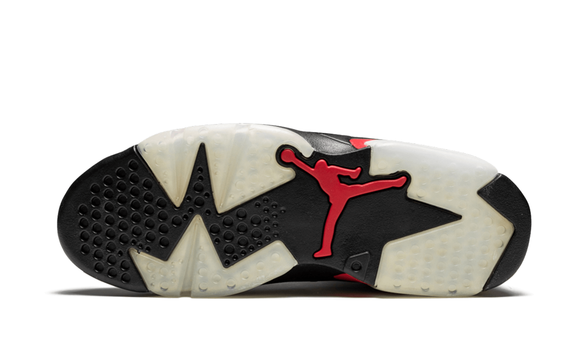 6 Retro "BLACK / VARSITY RED" 384664 061