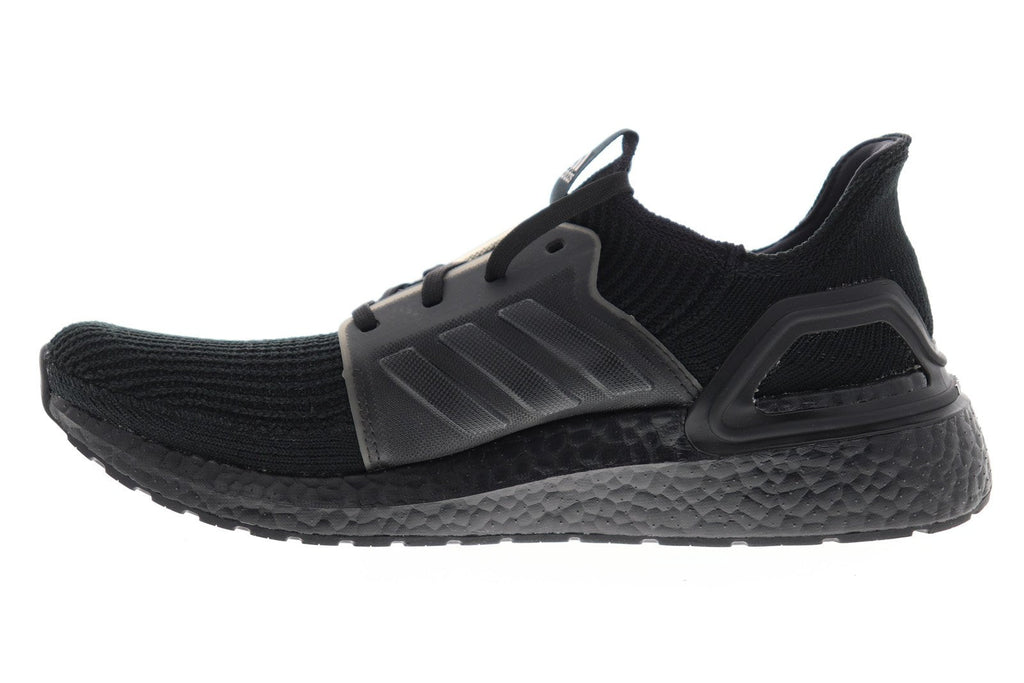 Ultraboost 19 G27508 Mens Black Canvas Low Top Athletic Running Shoes