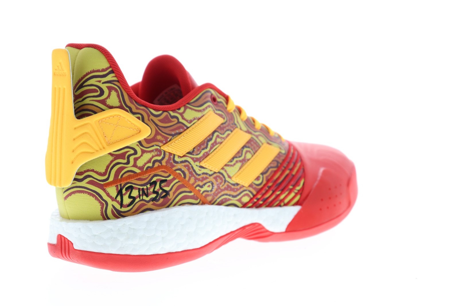 T-Mac Millennium G28376 Mens Red Mid Top Athletic Gym Basketball Shoes