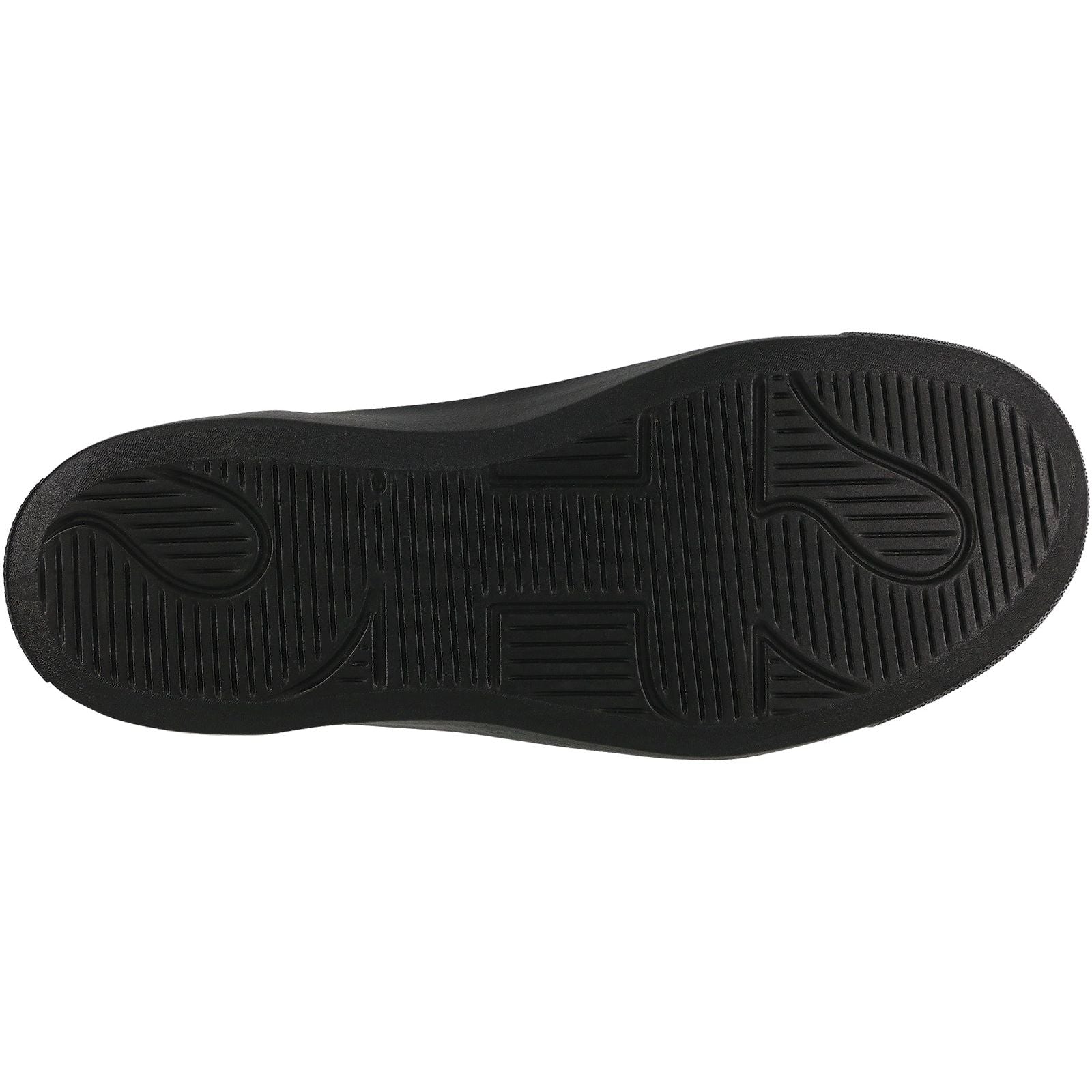 Men's High Street Lace Up Sneaker in Matte Black