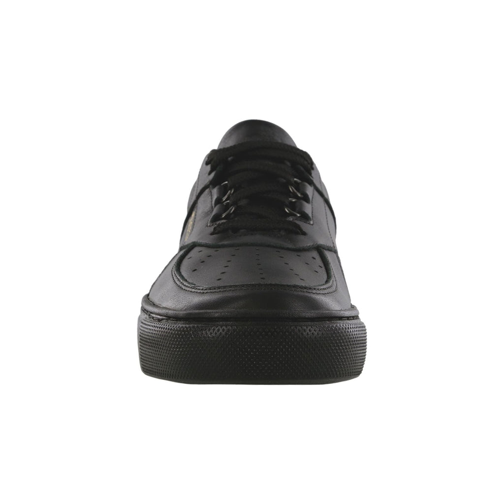 Men's High Street Lace Up Sneaker in Matte Black